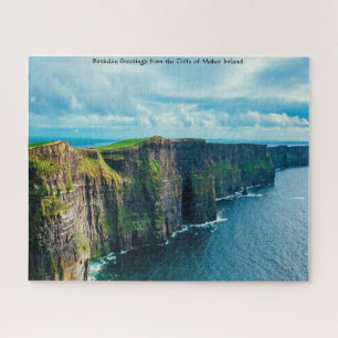 Klippen van Moher Ierland. Legpuzzel