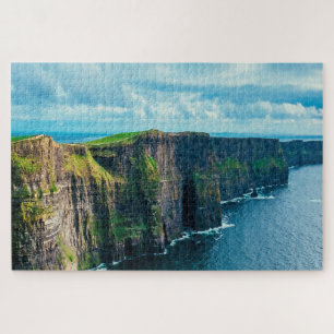 Klippen van Moher Ierland. Legpuzzel