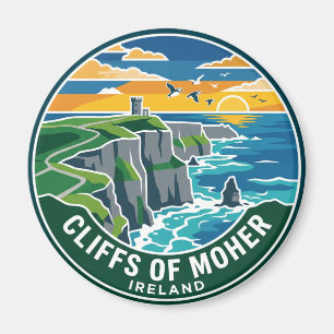 Klippen van Moher Ierland Magneet