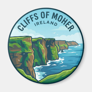 Klippen van Moher Ierland Magneet