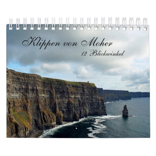 Klippen von Moher   12 Blickwinkel Kalender (Hoes)