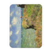 Klippenwandeling bij Pourville van Claude Monet Magneet (Verticaal)