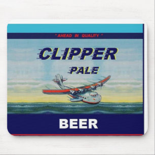 KLIPPER BLEEK BEER Famous Design Flat Top Can Muismat