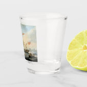 Klipperschepen de Marshall 1847 Shot Glas (Rechts)