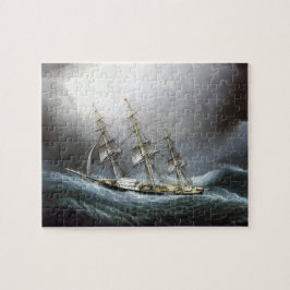 Klipperschip Kaap de Hoorn James Edward Butterswor Legpuzzel