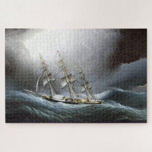 Klipperschip Kaap de Hoorn James Edward Butterswor Legpuzzel