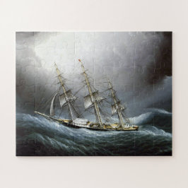 Klipperschip Kaap de Hoorn James Edward Butterswor Legpuzzel
