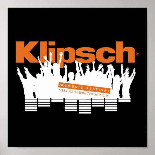 Klipsch Music Festival 2010 Mini Poster (Voorkant)