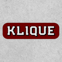 Klique Lowrider Car Club PATCH