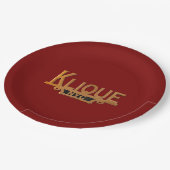 KLIQUE PLAQUE Car Club Papier Bord (Gekanteld)