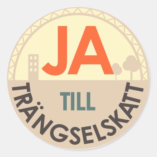 Klisterlapp - 20st. ronde sticker (Voorkant)