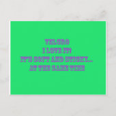 klittenband briefkaart (Voorkant)