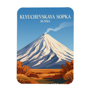 Kljutschevskaja Sopka Rusland Magneet