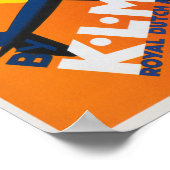 KLM Over de hele wereld - Vintage poster 1930 (Hoek)