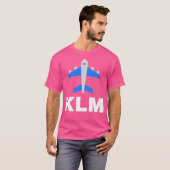 KLM Royal Dutch Airlines T-shirt (Voorkant volledig)