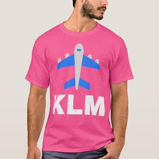KLM Royal Dutch Airlines T-shirt (Voorkant)