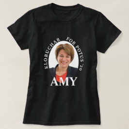 Klobuchar voor POTUS met portret T-shirt