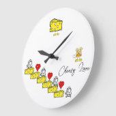 Klock Cheesy Love  Grote Klok (Hoek)