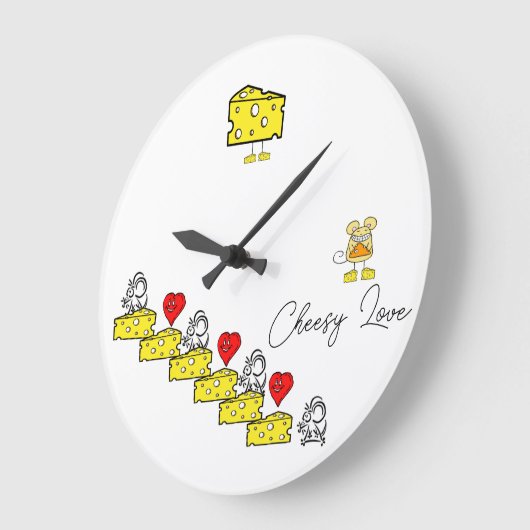 Klock Cheesy Love  Grote Klok (Hoek)