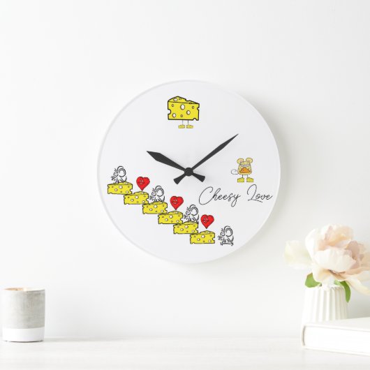 Klock Cheesy Love  Grote Klok (Huis)