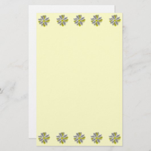 Kloeiend papier voor dagvloerse bloemen (Voorkant / Achterkant)