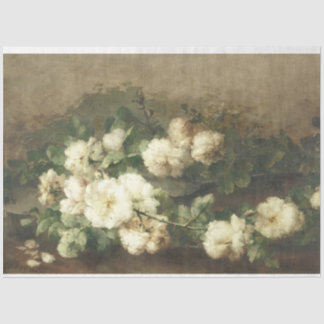 Kloeiende bloemen papier ontkoppelen