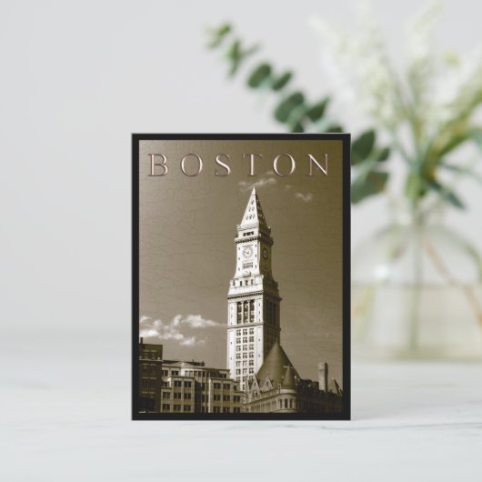 Kloestower voor aangepast huis briefkaart (Staand voorkant)