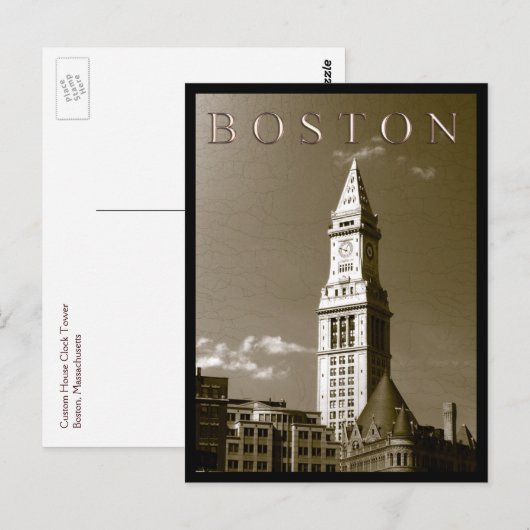 Kloestower voor aangepast huis briefkaart (Voorkant / Achterkant)