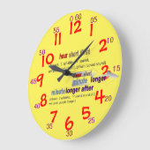 KLOK 1609084 voor het leren om tijd te vertellen (Hoek)