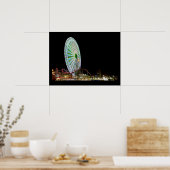 klok 21 poster (Keuken)