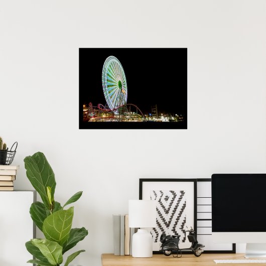 klok 21 poster (Thuiskantoor)