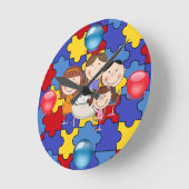 Klok 4 van de Voorlichting van het autisme (Hoek)