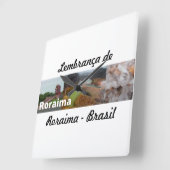 Klok aandenken aan Roraima Brazilië (Hoek)