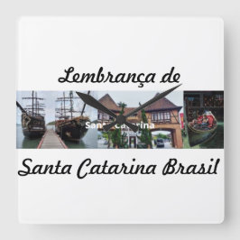 Klok aandenken Santa Catarina Brazilië