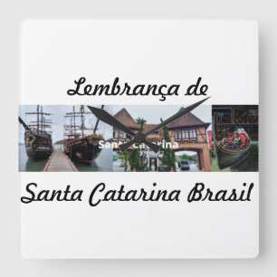 Klok aandenken Santa Catarina Brazilië