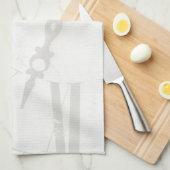 Klok Aangepaste tabelruimten Theedoek (Quarter Fold)