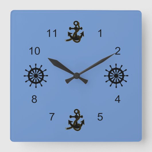 Klok - Anker en Helms (Voorkant)