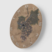 Klok artistieke reeks - Toscaanse wijnklok (Hoek)