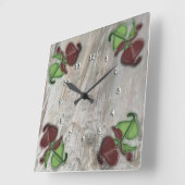 Klok - Bark en bladeren (Hoek)