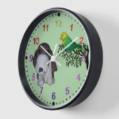 Klok - Basset en Vogel (Hoek)