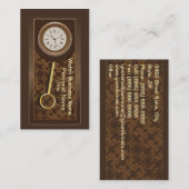 Klok Bedrijfs Visitekaartje (Voorkant / Achterkant)