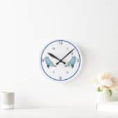 Klok - Blauwe Vogels (Huis)