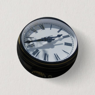 "Klok Button! " Ronde Button 3,2 Cm