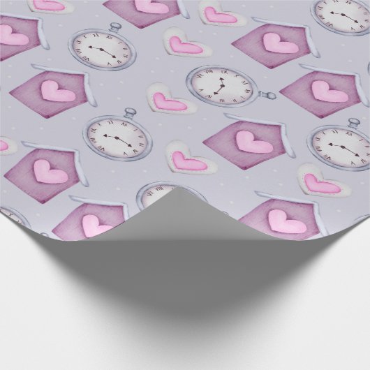 Klok Cadeaupapier (Hoek)