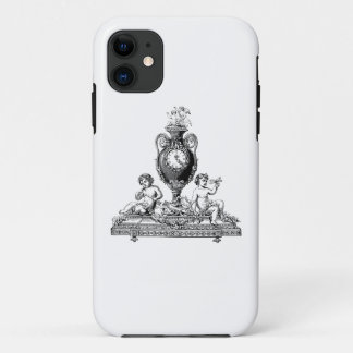 klok cherub lijnkunst Case-Mate iPhone case