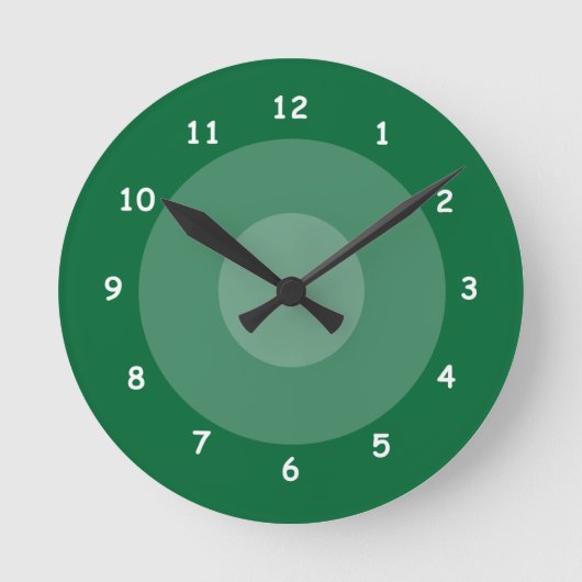 Klok - cirkels in de schaduw (Voorkant)