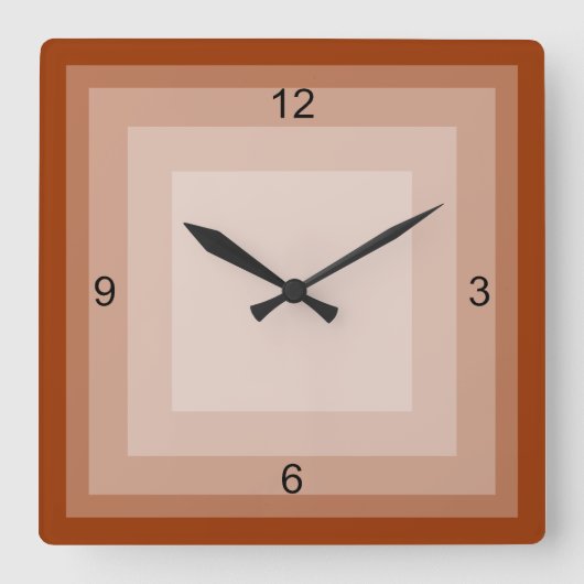 Klok - Concentric Squares (Voorkant)