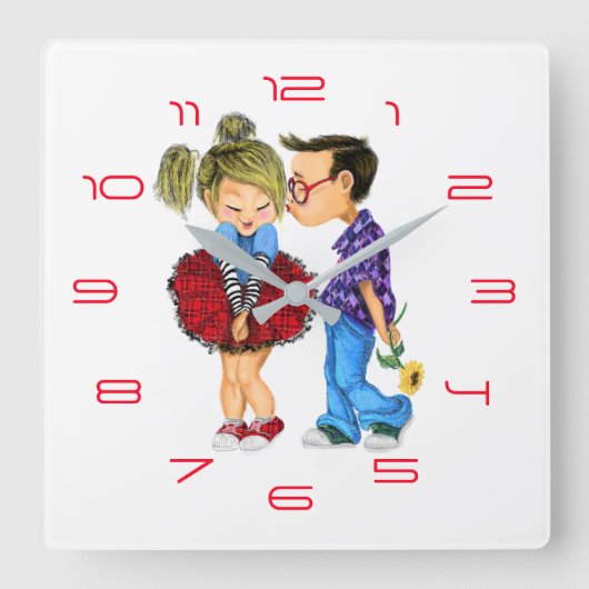 Klok Cute Couple (Voorkant)