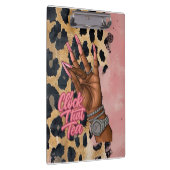 Klok dat theejournaal klembord (Rechts)