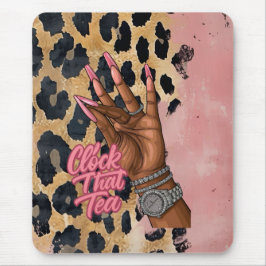 Klok dat theejournaal muismat